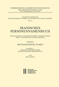 Cover: Mitteliranische Namen, Band II - Verlag der &ouml;sterreichischen Akademie der Wissenschaften