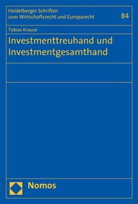 Abbildung von: Investmenttreuhand und Investmentgesamthand - Nomos