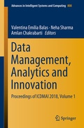 Cover: Data Management, Analytics and Innovation - Springer
