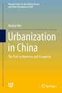 Cover: Urbanization in China - Springer