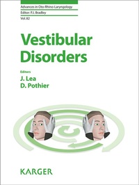 Enlarge image Cover: Vestibular Disorders - Karger, S