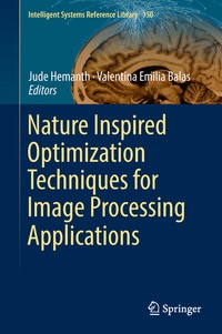 Enlarge image Cover: Nature Inspired Optimization Techniques for Image Processing Applications - Springer