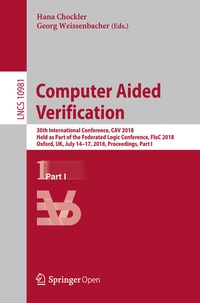Enlarge image Cover: Computer Aided Verification - Springer