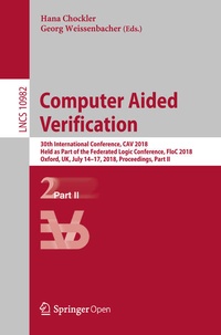Enlarge image Cover: Computer Aided Verification - Springer