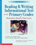 Cover: Reading & Writing Informational Text in the Primary Grades - Teaching Resources