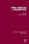 Cover: Sino-Tibetan Linguistics - Taylor & Francis