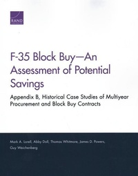 Enlarge image Cover: F-35 Block Buy-An Assessment of Potential Savings - RAND