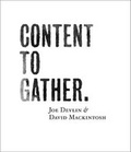 Cover: Content to Gather - Aye-Aye Books