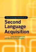 Cover: The Cambridge Handbook of Second Language Acquisition - Cambridge University Press
