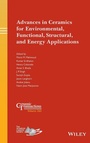 Cover: Advances in Ceramics for Environmental, Functional, Structural, and Energy Applications - Wiley