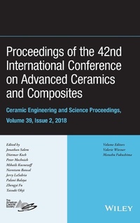Enlarge image Cover: Proceedings of the 42nd International Conference on Advanced Ceramics and Composites, Volume 39, Issue 2 - Wiley