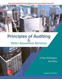 Enlarge image Cover: ISE Principles of Auditing & Other Assurance Services - McGraw-Hill Education