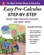 Cover: Easy Pre-Calculus Step-by-Step, Second Edition - McGraw Hill LLC