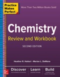 Cover: Practice Makes Perfect Chemistry Review and Workbook, Second Edition - McGraw Hill LLC