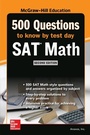 Cover: 500 SAT Math Questions to Know by Test Day, Second Edition - McGraw Hill LLC