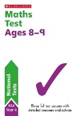 Cover: Maths Tests Ages 8-9 - Scholastic