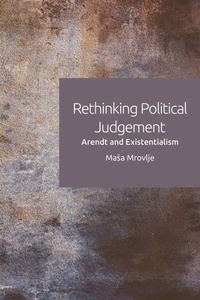 Enlarge image Cover: Rethinking Political Judgement - Edinburgh University Press