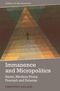 Cover: Immanence and Micropolitics - Edinburgh University Press