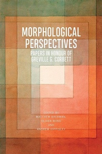 Enlarge image Cover: Morphological Perspectives - Edinburgh University Press