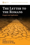 Cover: The Letter to the Romans - Wipf & Stock Publishers