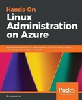 Cover: Hands-On Linux Administration on Azure - Packt Publishing