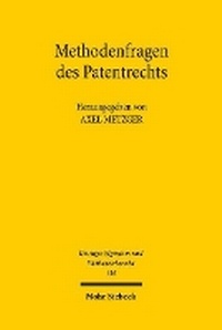 Abbildung von: Methodenfragen des Patentrechts - Mohr Siebeck