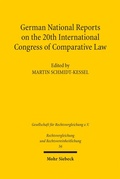 Bild: German National Reports on the 20th International Congress of Comparative Law - Mohr Siebeck