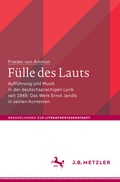 Cover: F&uuml;lle des Lauts - J.B. Metzler