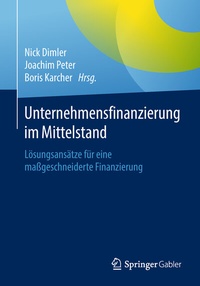 Abbildung von: Unternehmensfinanzierung im Mittelstand - Springer Gabler