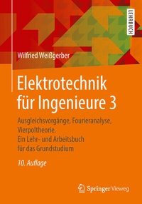 Abbildung von: Elektrotechnik für Ingenieure 3 - Springer Vieweg