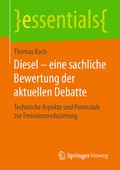 Cover: Diesel - eine sachliche Bewertung der aktuellen Debatte - Springer Vieweg