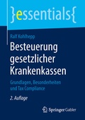 Cover: Besteuerung gesetzlicher Krankenkassen - Springer Gabler
