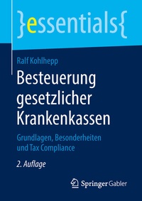 Abbildung von: Besteuerung gesetzlicher Krankenkassen - Springer Gabler