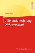 Cover: Differenzialrechnung leicht gemacht! - Springer Spektrum