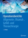 Bild: Operationsberichte Allgemein-, Viszeral- , Gef&auml;&szlig;- und Thoraxchirurgie - Springer