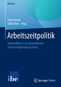 Abbildung von: Arbeitszeitpolitik - Springer Gabler