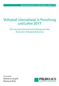 Abbildung von: Volleyball international in Forschung und Lehre 2017 - Feldhaus