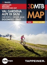 Abbildung von: Mountainbike-Karte Gröden / Seiser Alm - Athesia-Tappeiner Verlag