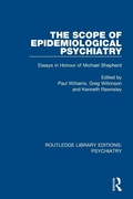 Cover: The Scope of Epidemiological Psychiatry - Routledge