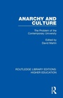 Cover: Anarchy and Culture - Routledge
