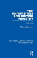 Cover: The Universities and British Industry - Routledge