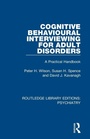 Cover: Cognitive Behavioural Interviewing for Adult Disorders - Routledge