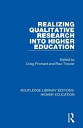 Cover: Realizing Qualitative Research into Higher Education - Routledge