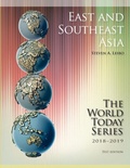 Cover: East and Southeast Asia 2018-2019 - Rowman & Littlefield Publishers