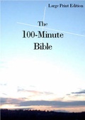 Cover: The 100-minute Bible - The 100-Minute Press