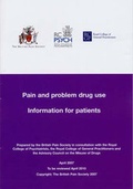 Cover: Pain and Problem Drug Use - The British Pain Society