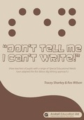 Cover: Don't Tell Me I Can't Write - Andrell Education