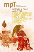 Cover: Between Clay and Star 2013 - Modern Poetry in Translation