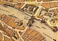 Abbildung von: Hand Drawn Old Map of Modern London - Wellingtons Travel Co