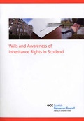 Cover: Wills and Awareness of Inheritance Rights in Scotland - Scottish Consumer Council